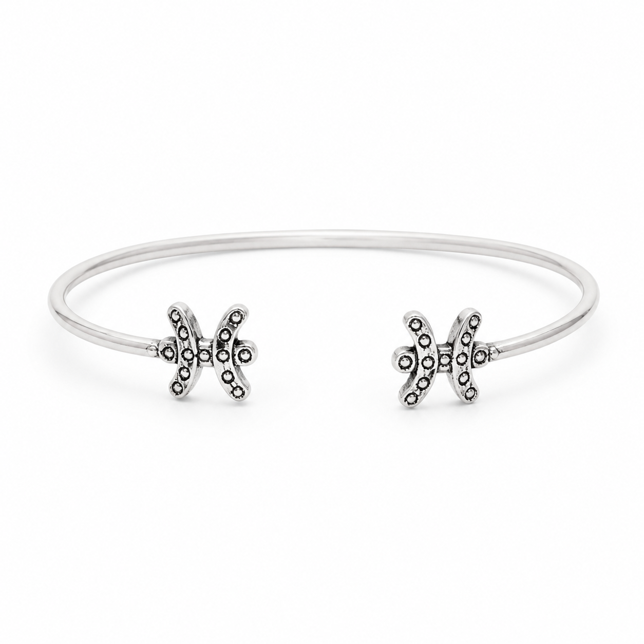 Berber Handmade 925 Sterling Silver Yaz Symbol Bracelet