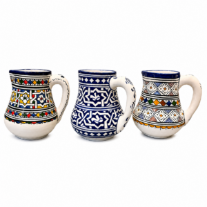 Berber Handmade Ceramic 2L Large Artisan Coffee Mug