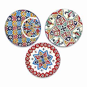 Berber Handmade Ceramic cm Hand Painted Traditional Plate