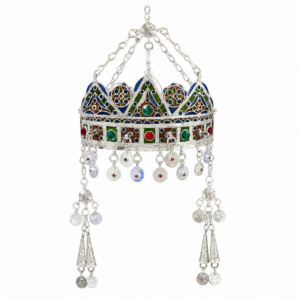 Berber Handmade Jewelry Set Tiznit Morocco Tounza Earrings