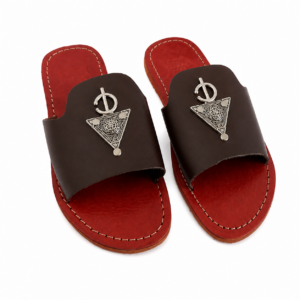 Berber Handmade Leather Authentic Symbol Summer Shoes-Handcrafted Sandals