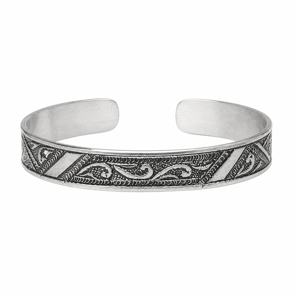 Berber Handmade Sterling Silver Bracelet 925 Traditional Jewelry