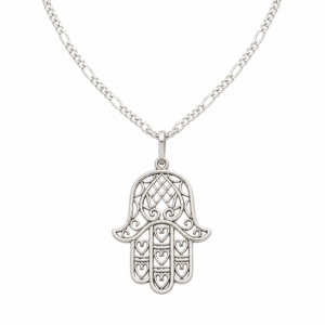 Berber Handmade Sterling Silver Yaz Pendant Tribal Necklace