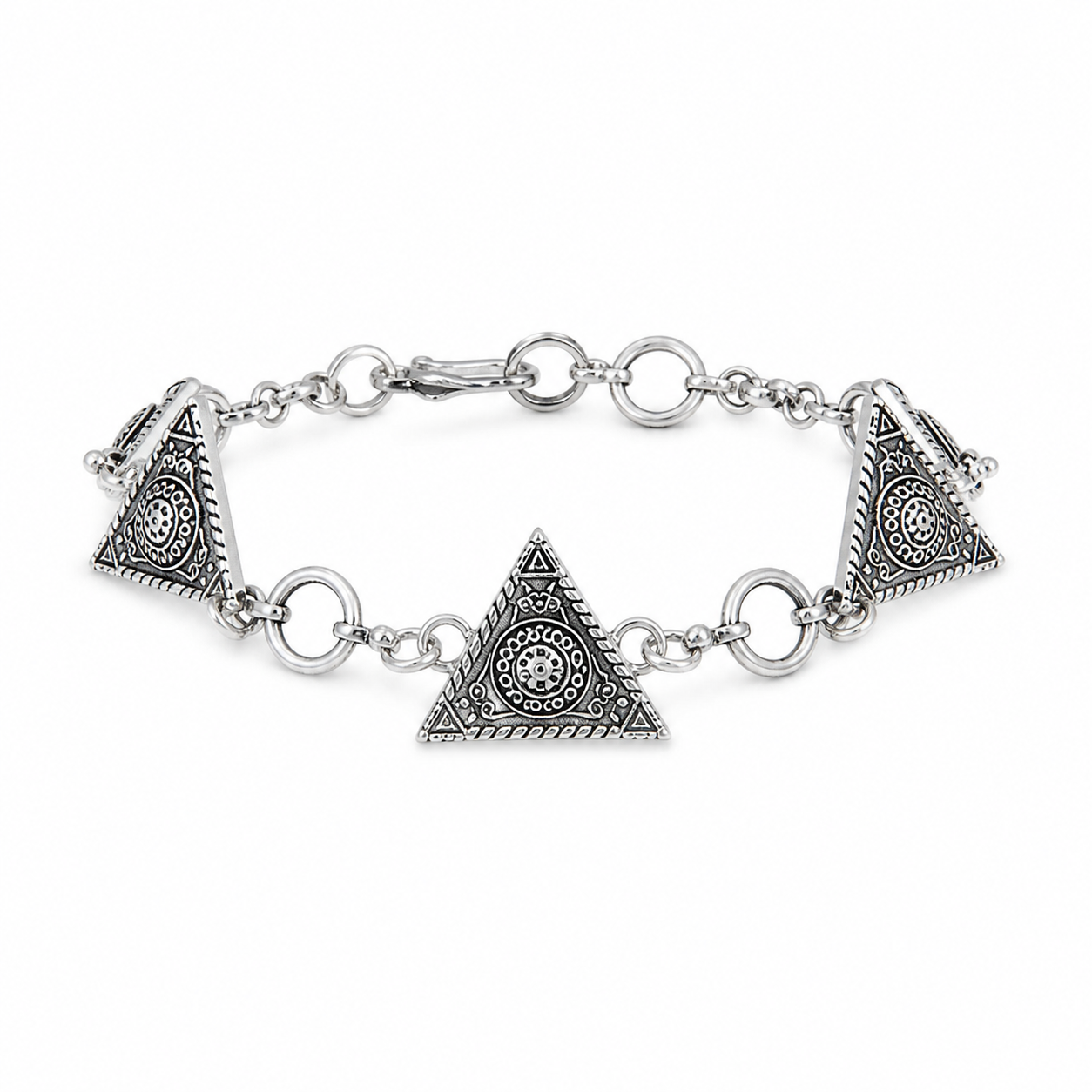 Berber Handmade Tazerzit Tribal Cuff Silver Plated Bracelet