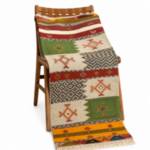 Berber Handmade Wool Runner Rug Authentic Kilim Hallway Carpet