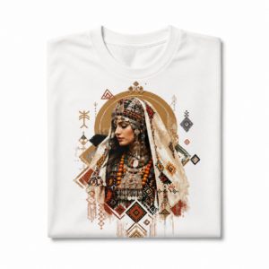 Berber Heritage Yaz Symbol Unisex Cotton Graphic Shirt