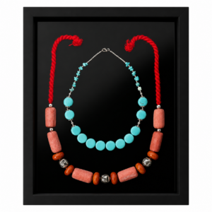 Berber jewelry and art decor wall heritage Necklace
