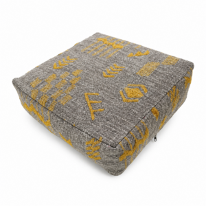 Berber Kilim Wool Floor Cushion Pouf Square Cover