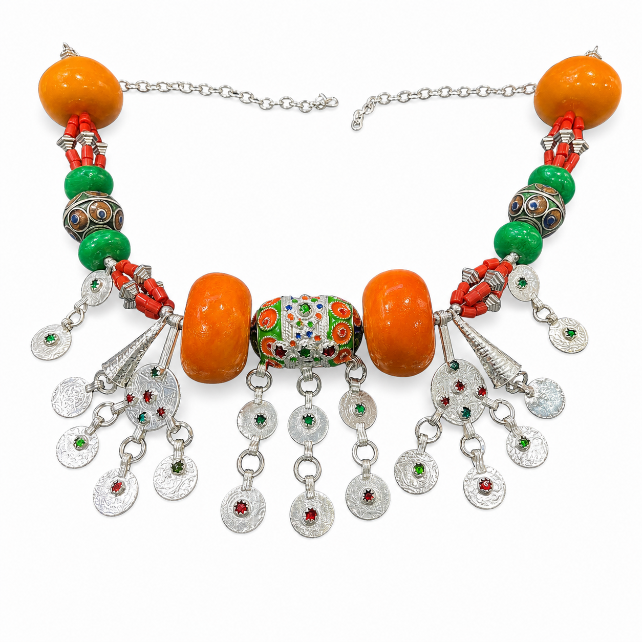 Berber Louban Handmade Necklace with Traditional Jewelry Design