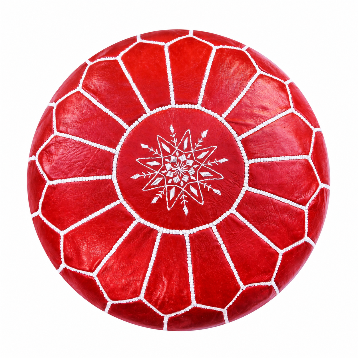 Berber Poufs Pillows Premium Artisanal Leather Pouffe Pouf
