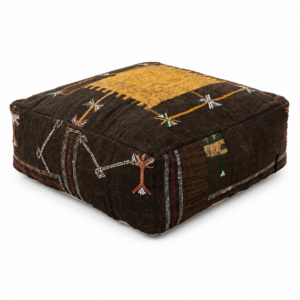 Berber Sabra Marocain Fait Main Berbère en Pouf