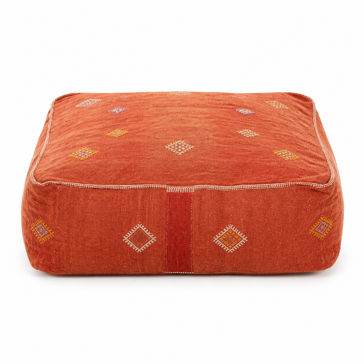 Berber Sabra Marocain Fait Main Berbère en Pouf