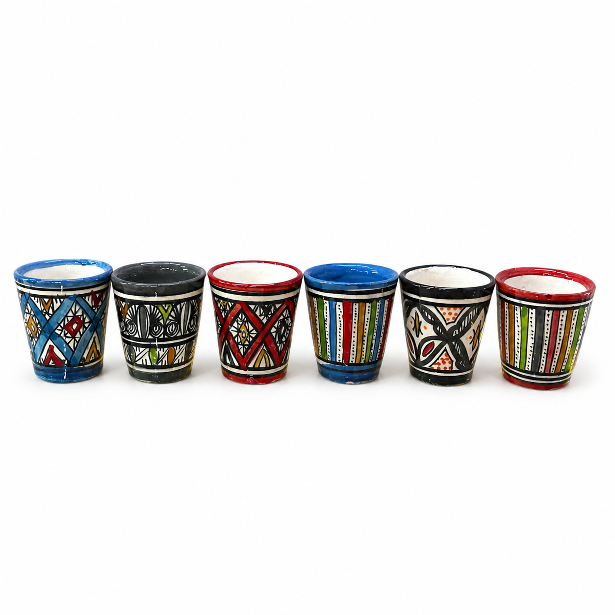 Berber Set Handmade Pottery Coffee Cups 60ml Mug