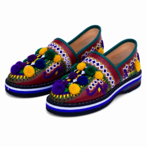 Berber Slippers Handmade Colorful Boho House Babouche Shoes