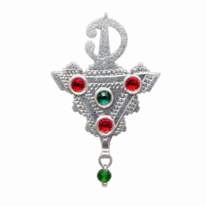 Berber Sterling Silver Brooch Tizerzai Kabyle Jewelry Fibula