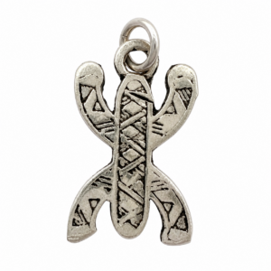 Berber Sterling Silver Yaz Freedom Symbol Pendant Necklace