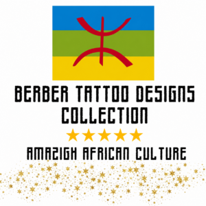 Berber Tattoo Designs with Amazigh Symbols and Kabyle Art Digital Download