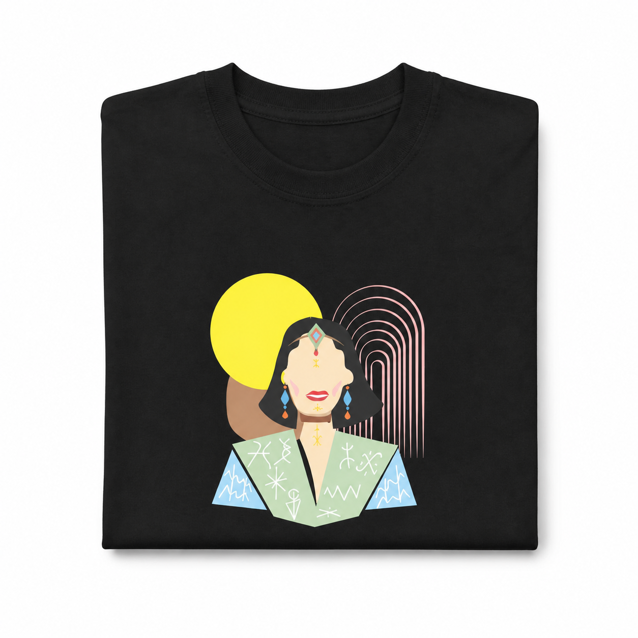 Berber tattoo woman symbol Traditional classy design shirt