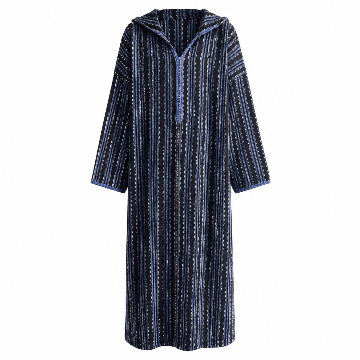 Berber Traditional Atlas Mountain Wool Djellaba for Everyday Personal Clothing Styling
