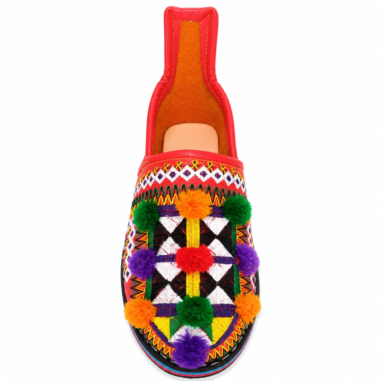 Berber Women's Leather Babouche s Hand Babouche Shoes