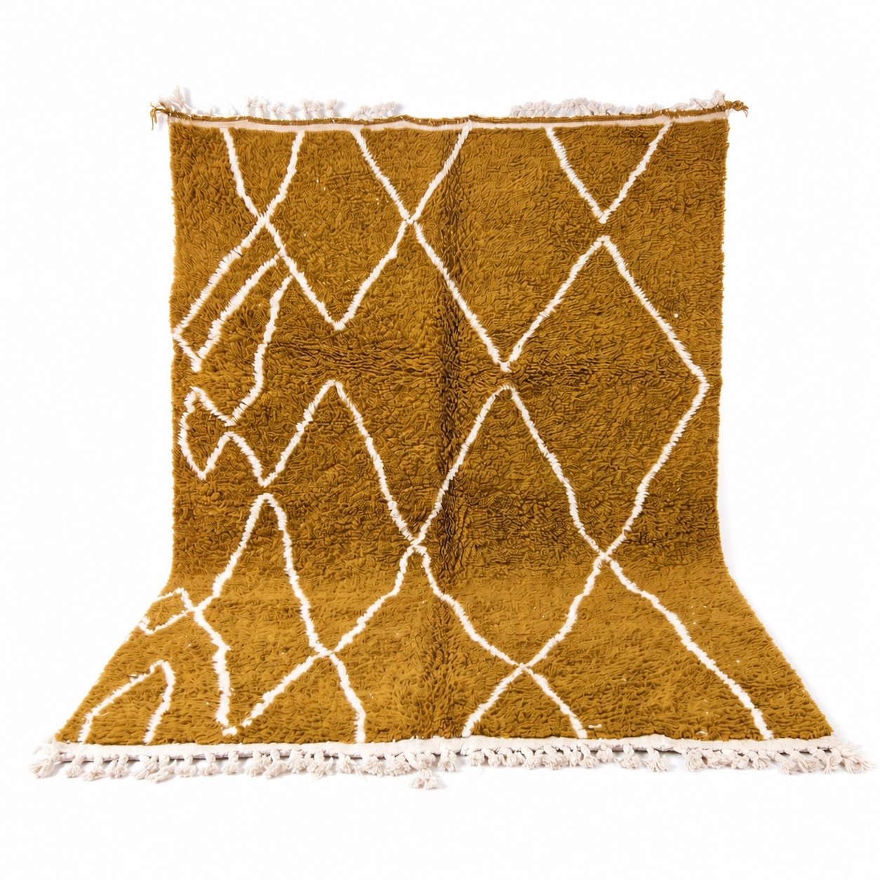 Berber Wool Design Neutral Living room Geometric Rug