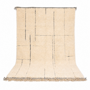 Custom Amazigh Berber Handmade Wool Living Room Geometric Rug
