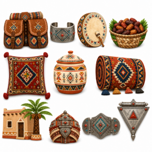 Berber Clipart Bundle Geometric for Everyday Heritage Style Use