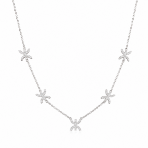 Five-Charm Amazigh Yaz Tifinagh Berber Kabyle Stainless Steel Necklace