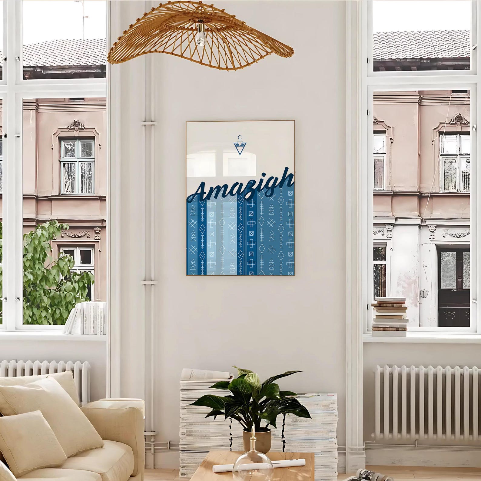 Amazigh Wall Art - Distinctive Style for Everyday Heritage Use