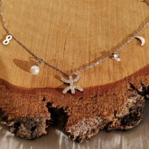 Amazigh cadeau Bracelet Kabyle berbère with breloques Modernes