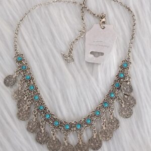 Amazigh Tasfift Traditional Handmade Steel Acier Tribal Necklace