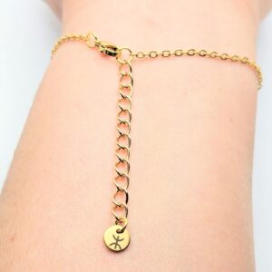 Amazigh Berber Kabyle Yaz Heart Stainless Steel Women's Bracelet