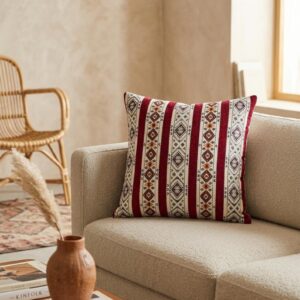 Berber Handmade Style Cushion Cover Boho Pillow Decor
