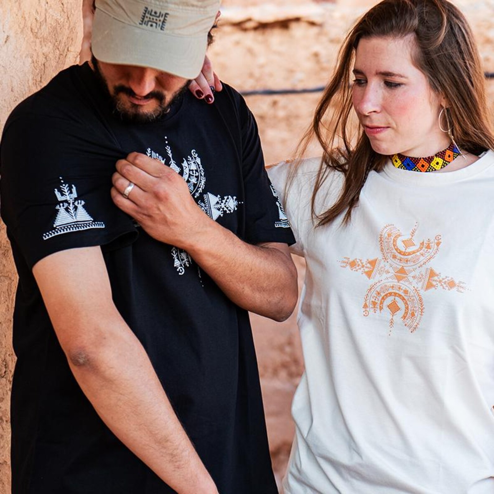 Berber YAZ Symbol Graphic Unisex Cotton Heritage Shirt