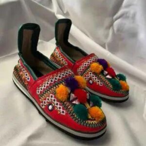 Berber Handmade Slippers for Women Colorful Babouche Shoes