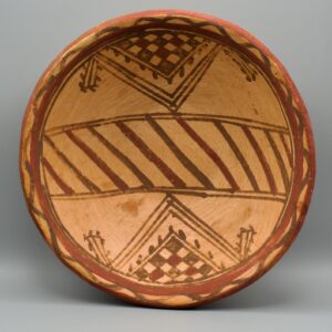 Berber Earthenware Handmade Clay Pottery Maghrebi Arab Bowl