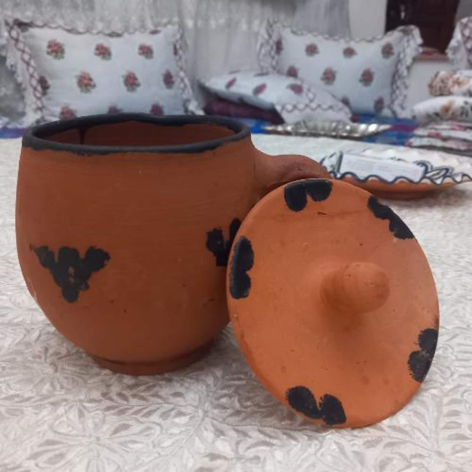 Berber Handmade Clay Mug- and Patterns Mug- Original