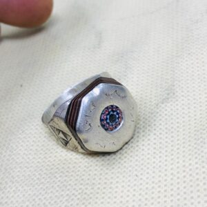 Amazigh Jewelry Traditionnels Marocains Ring Berbère Silver Handmade