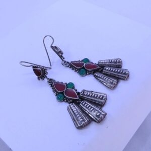 Berber Handcrafted Silver Earrings for Everyday Personal Jewelry Styling
