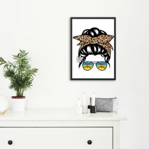 Berber Woman Illustration Amazigh Art Print Kabyle Tattoo Digital Download