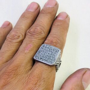 Amazigh Jewelry Traditionnels Marocains Ring Berbère Silver Handmade