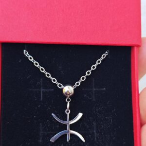 Amazigh Yaz Tifinagh Kabyle Stainless Steel Unisex Pendant Necklace