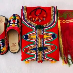 Berber Handmade Tachlhit Outfit Heritage Nbala tuareg Kaftan