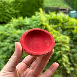 Amazigh Aker Fassi Natural Red Lip Tint Clay Bowl