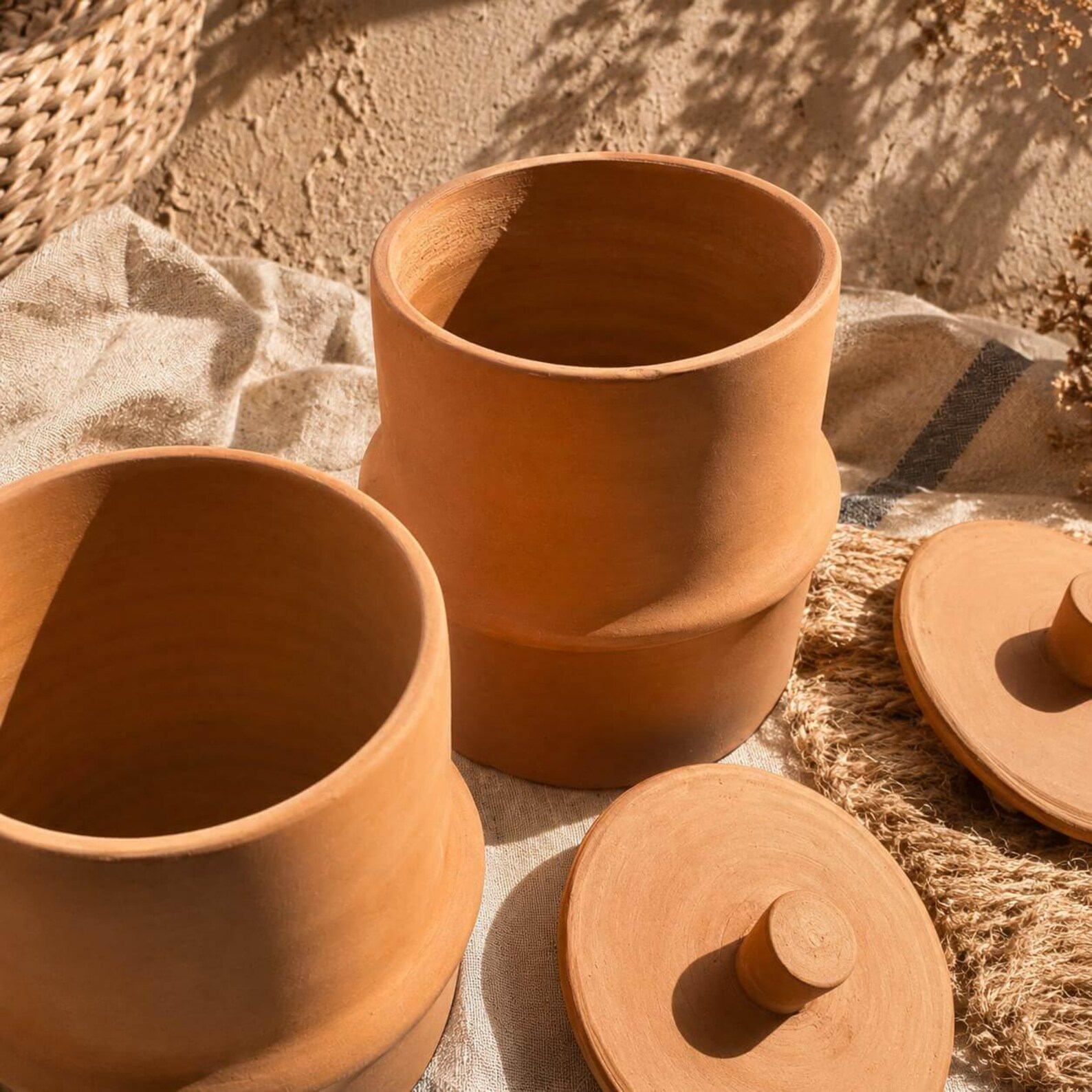 Berber Le BOK Handmade Terracotta Ceramic Bowl For Heritage - Ceramic Everyd