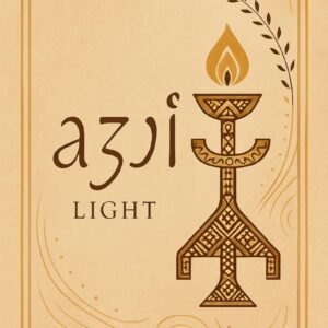 Amazigh Azzel Light Tifinagh Digital Printable Poster Wall Art