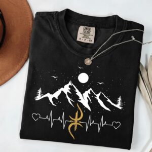 Berber Kabyle Tifinagh Amazigh Yaz Symbol Cultural Flag T-Shirt