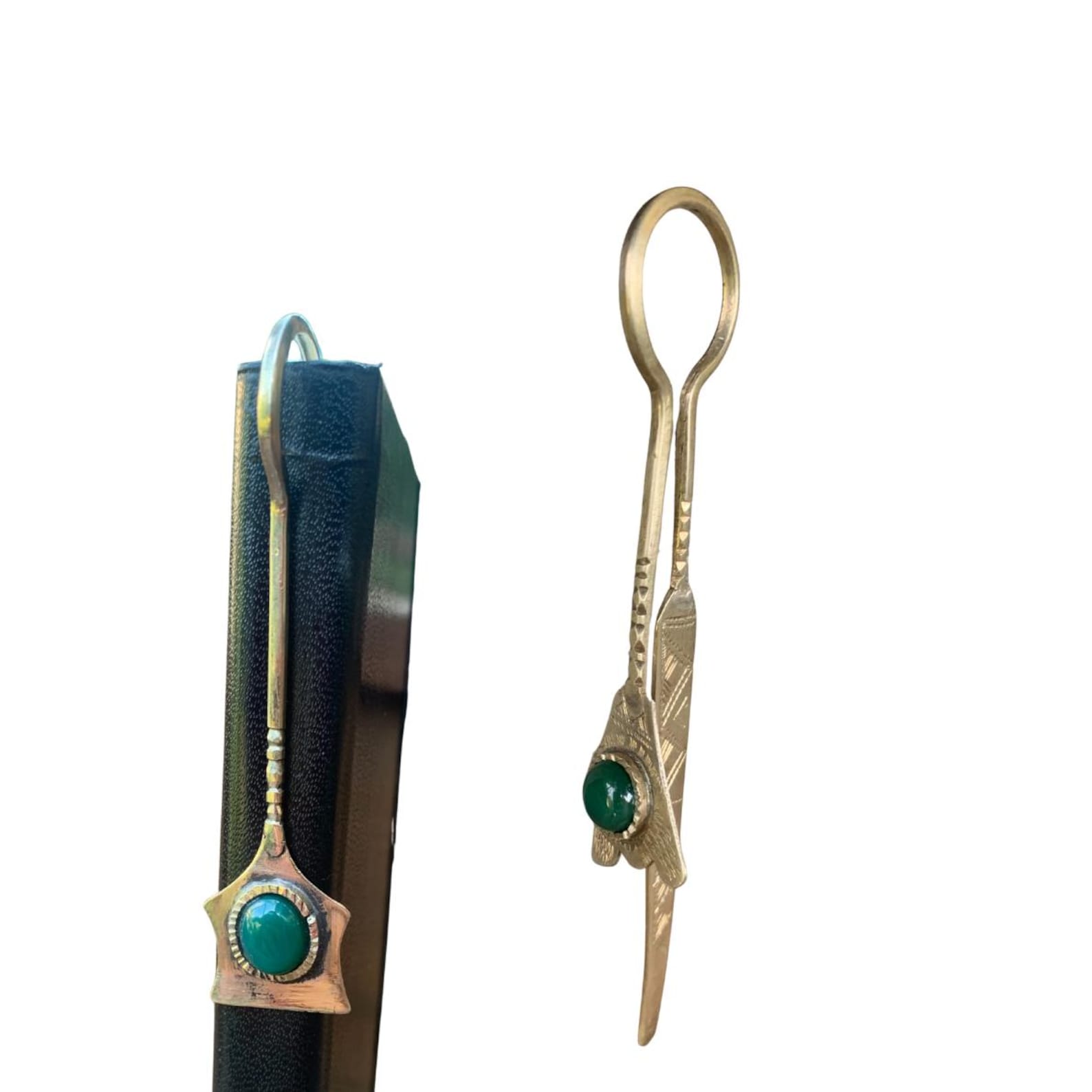 Berber Handmade Tuareg Cross Geometric Metal Alloy Bookmark