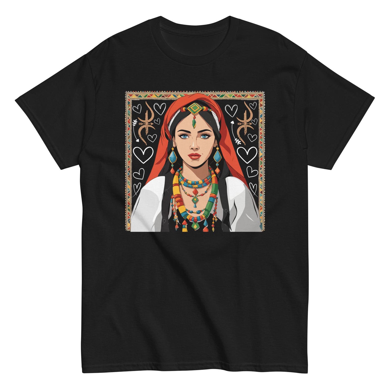 Berber Kabyle Tifinagh Amazigh Yaz Symbol Comfort Colors T-Shirt