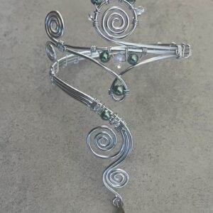Amazigh Fibula Bracelet - Distinctive Style for Everyday Personal Jewelry Styling